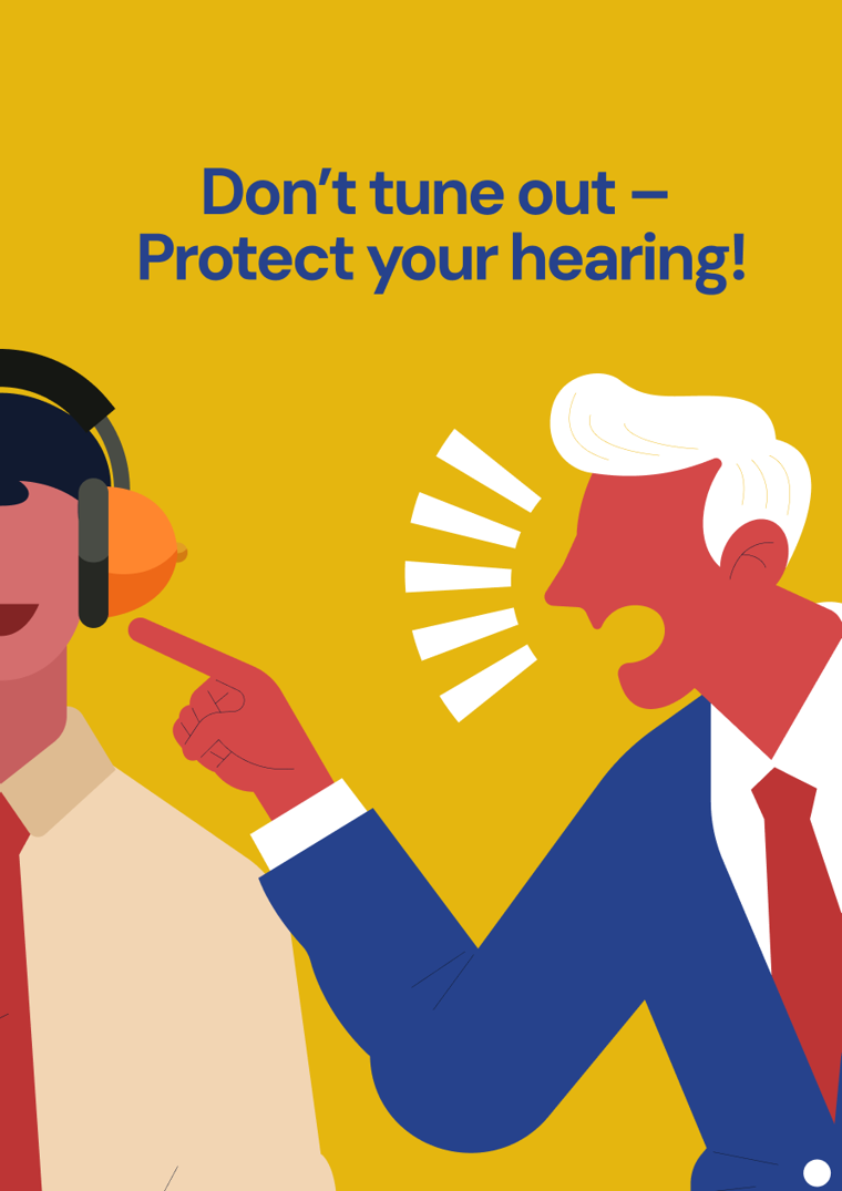 Hearing Protection safety poster