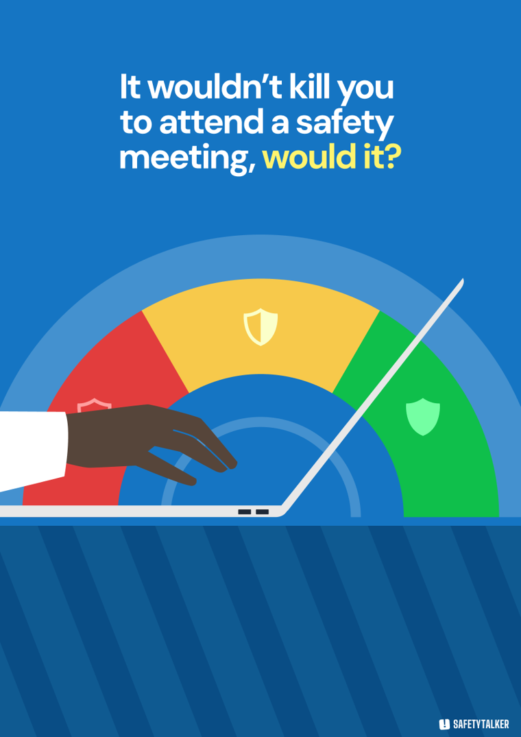 Safety Meetings safety poster