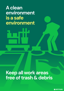 clean environment safety poster thumbnail