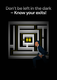 emergency exits 1 safety poster thumbnail
