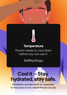heat stress safety poster thumbnail