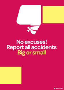 no excuses safety poster thumbnail