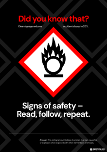 proper signage safety poster thumbnail