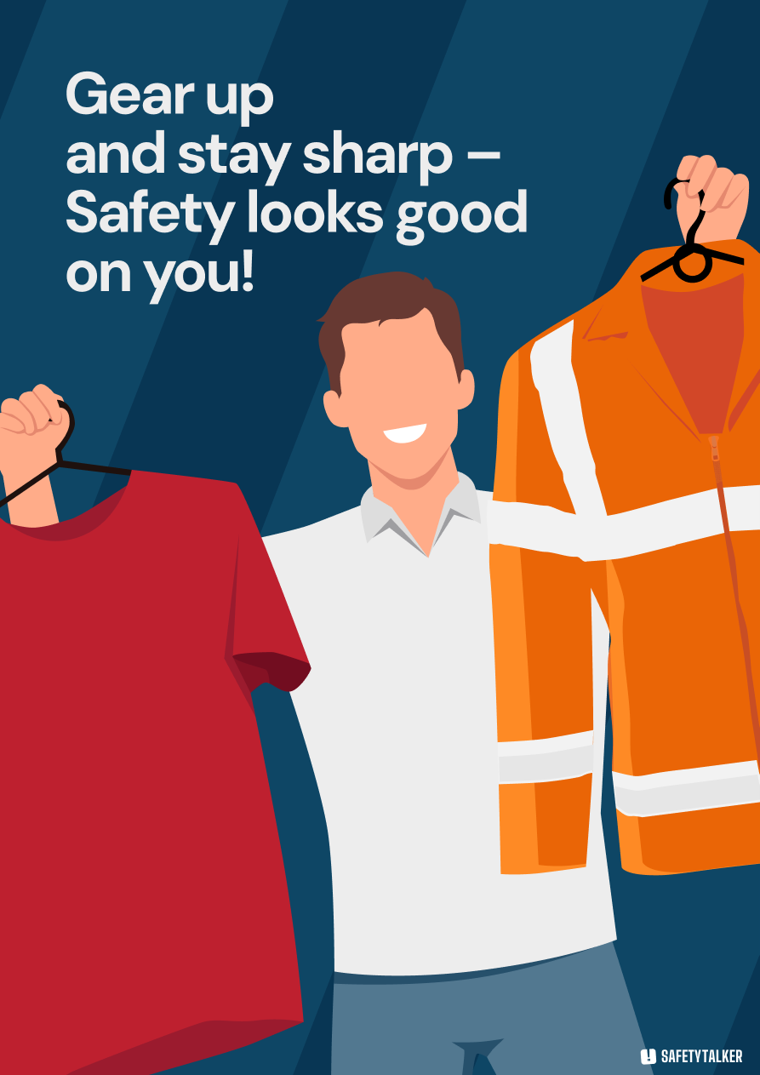 Wear Your PPE safety poster